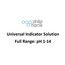 Universal Indicator Solution: Full Range (pH 1-14) - 2.5L